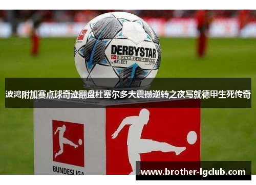 波鸿附加赛点球奇迹翻盘杜塞尔多夫震撼逆转之夜写就德甲生死传奇