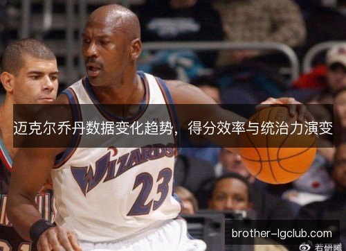 迈克尔乔丹数据变化趋势，得分效率与统治力演变